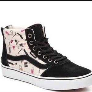 High Top Vans Make Up Print Limited Edition